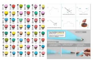 106 قطعة عالية الجودة من صانعي القطع الأصلية ومصنعي التصميمات الأصلية أدوات صنع الكعك من الفولاذ المقاوم للصدأ من PP مستلزمات تزيين الكعك مستلزمات تزيين الكعك - Product Image 5