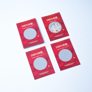 Cá nhân trống Thẻ quà tặng cho kỳ nghỉ thú vị Thẻ cào cho doanh nghiệp nhỏ thương gia thẻ cào - Product Image 4