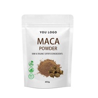 Poudre de Maca Brute OEM Personnalisable, Poudre de Maca Pure 100g, Poudre de Racine de Maca Biologique