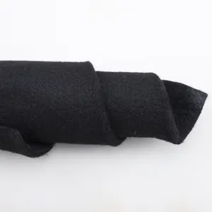 Pre-oxygenated Activated Carbon Fibre Cloth Nonwoven Fabric Fire Retardant Felt Black Needle Punched Carbon Fiber Felt Hard Felt