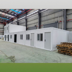 Xách tay 20ft 40ft prefab thép văn phòng container nhà căn hộ phòng tắm xây dựng khách sạn nhà làm bánh sandwich Bảng điều khiển hiện đại - Product Image 5