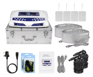 Appareil de désintoxication ionique double pour les pieds avec écran LCD, machine de spa pour les pieds à détoxification ionique pour <span class=keywords><strong>deux</strong></span> <span class=keywords><strong>personnes</strong></span> avec ceinture chauffante pour la taille - Product Image 2