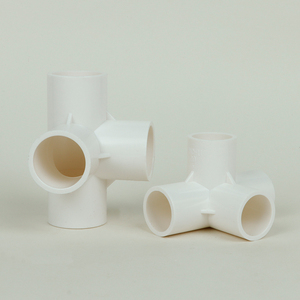 <span class=keywords><strong>Conexiones</strong></span> de PVC de Alta Calidad, Profesionales, de Fábrica, 3D, de 5 Vías, Listas para Ensamblar, de Presión Suave, para Estanterías DIY - Product Image 4