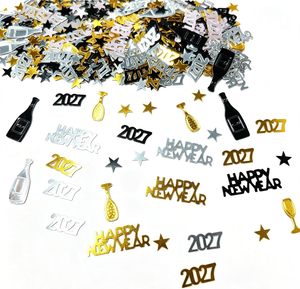 คอนเฟตติปีใหม่ 2027, ของตกแต่งปีใหม่ คอนเฟตติสำหรับต้อนรับปี 2027 ของตกแต่งงานปาร์ตี้วันหยุดฤดูหนาวคริสต์มาส - Product Image 3