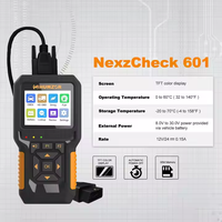HUMZOR NC601 Herramienta de Diagnóstico OBD2 Profesional para Autos y Camiones de 12V y 24V con Lector de Códigos ELM327 y 1 Año de Garantía