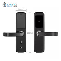 Cerradura Inteligente para Puerta de Seguridad de Acero Inoxidable con Sistema de Software Inteligente en Red WiFi, Cerradura de Hotel con Tarjeta RFID sin Llave