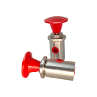 Vanne d'arrêt d'urgence en acier inoxydable SS316L Buna N Oil NPT1/4 3 voies NC/NO OEM OSK ESD-SL-2HR -40°C-100°C Garantie 1 an