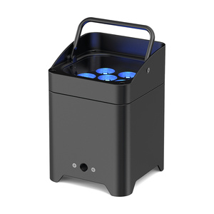 ไฟพาร์เวที 80W 6x18W RGBWA+UV LED Uplight สำหรับงานอีเว้นท์ ปาร์ตี้ ดีเจ - Product Image 1