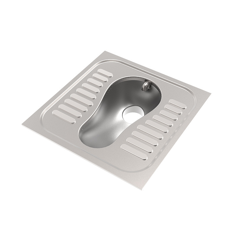 HONGDEC Thicken Stainless Steel Squat Pan