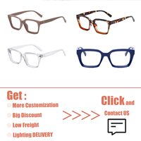 Gafas de Lectura con Filtro de Luz Azul y Marco Cuadrado, las Más Vendidas del 2026, Antirreflejos, para Hombre y Mujer, con Logotipo Personalizado, Venta al Por Mayor