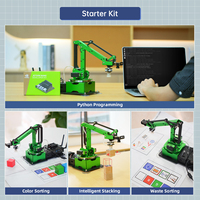 Hiwonder JetMax Python programable JETSON NANO ROS código abierto AI Vision reconocimiento Robot educativo brazo robótico Kits