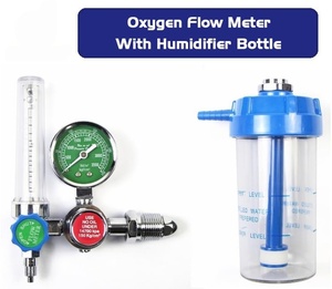 Reguladores de Oxígeno Médico 2026, Regulador de Presión de Oxígeno con Humidificador, Medidor de Flujo de Oxígeno - Product Image 2