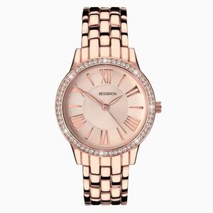 New Luxury Fashion Custom Ladies Quartz Analog <b>Watch</b> <b>Diamond</b> Stainless Steel 32mm Dial 3BAR Water Resistant Lightweight - Product Image 2