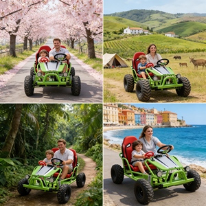 <span class=keywords><strong>Meilleur</strong></span> prix Mini Go-Kart & Buggy 4x4, Voitures tout-terrain haute performance pour adultes Transport robuste - Product Image 6