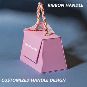 Scatola Trapezoidale in Carta Grigia con Chiusura Magnetica, Logo Personalizzato Stampato, Confezione di Lusso per Cosmetici e Smalti - Product Image 3