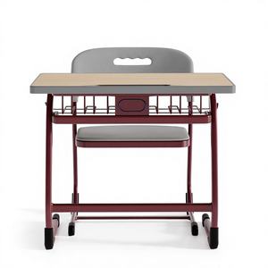Muebles Escolares de Madera Duraderos <span class=keywords><strong>y</strong></span> Económicos, <span class=keywords><strong>Escritorios</strong></span> <span class=keywords><strong>y</strong></span> Sillas para Estudiantes, Diseño Moderno, Fácil de Limpiar, Juego para Aula, Origen China, Modelo K-27 - Product Image 1