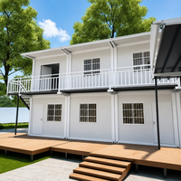 Maison Conteneur Modulaire Détachable Préfabriquée à Construction Rapide (20ft, 40ft) pour Villa, Hôtel, Appartement et Ferme