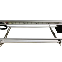 Accessoires pour camping-car, marchepied manuel en alliage d'aluminium pour caravane avec éclairage LED