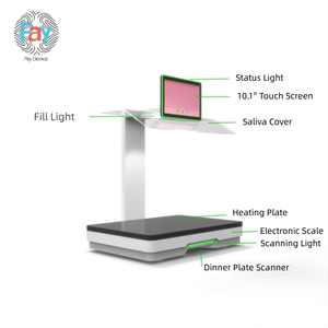 Android OS Self-Service <span class=keywords><strong>Mobile</strong></span> POS Balance de cantine électronique à écran de 8 pouces avec Bluetooth WiFi Balayage de <span class=keywords><strong>paiement</strong></span> électronique - Product Image 3