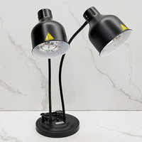 Équipement de cuisine commerciale, lampe chauffante pour aliments de restauration, chauffe-plats électrique à double tête, lumière pour buffet, pour restaurant, US, EU, UK, AU