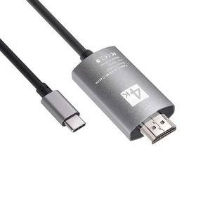 Câble USB C vers <span class=keywords><strong>HDMI</strong></span>, 1.8M, 4K, 30HZ, tête métallique, câble adaptateur Type C vers <span class=keywords><strong>Hdmi</strong></span> pour <span class=keywords><strong>GALAXY</strong></span> <span class=keywords><strong>S8</strong></span> - Product Image 3