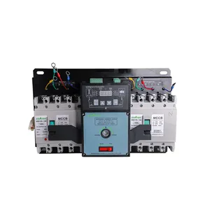 4P 100A PC Kelas AC400V Industrial Daul Power ATS Isolasi Saklar Transfer Otomatis