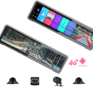 12-inch 4 gam Android Car DVR với ADAS/lcws/fvws ống kính kép 1080P gương chiếu hậu máy ảnh Video Recorder 1-năm bảo hành - Product Image 1