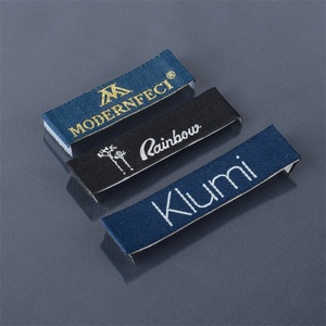 Etiquetas de tela personalizadas con logotipo privado, etiquetas de alta densidad para prendas de vestir, etiquetas de cuidado de satén para ropa al por mayor, etiquetas tejidas personalizadas - Product Image 3