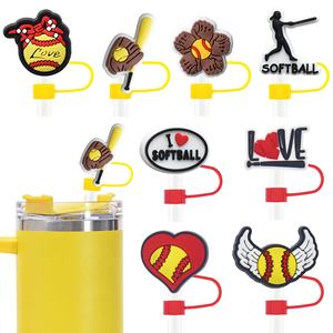 Pailles en silicone détachables de 10 mm, série sport universelle anti-poussière pour casquette de baseball, vente en gros, offre spéciale - Product Image 4