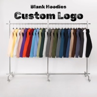 Ensemble de sweats à capuche unisexe en molleton épais 350 g/m² avec logo personnalisé, coupe oversize, vente en gros pour fabricants