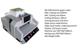 A4 Heavy Duty Industrial Guillotine Papercutter Paper Trimmer Machine 320A A4
