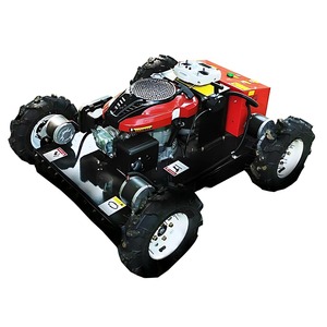 Advanced 4-Stroke <b>Petrol</b> Remote Control Lawn Mower Robot Heavy Duty Grass <b>Cutter</b> Steep Slope Mountain Farmland Weed Removal Lawn - Product Image 1