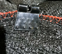 Clip de fixation en plastique pour toile d'ombrage de serre, idéal pour maintenir en place les toiles d'ombrage, les écrans et les bâches.