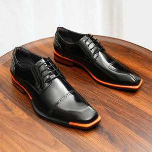 Nueva Colección de Otoño del Diseñador Original, Zapatos de Hombre de Cuero Genuino, Estilo Británico, Enfocados en el Negocio con Características Distintivas - Product Image 2