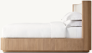 เตียงนอนไม้โอ๊คสีขาวทึบเฟอร์นิเจอร์ห้องนอนในร่มดีไซน์ทันสมัยหรูหรามีเอกลักษณ์ - Product Image 4