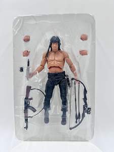 Premier sang NECA JOHN J. J. <span class=keywords><strong>RAMBO</strong></span> <span class=keywords><strong>STALLONE</strong></span> figurine articulée articulations mobiles poupée en vinyle Collection modèle jouets - Product Image 5