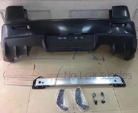 2008-2018 EX Upgrade X Style Body Kit Plastic Lancer Evo Parachoques trasero con artículos de nueva condición Clips incluidos
