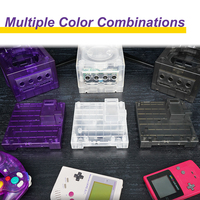 Coque de remplacement Bitfunx quatre couleurs pour lecteur Gameboy DOL-017 étui de Base Gameboy pour accessoires de Console de jeu NGC