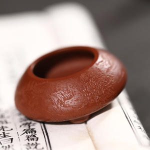 Mini pot à bonsaï Zisha sculpté à la main, petits pots de fleurs Zhu Ni Sun Wei - Product Image 5