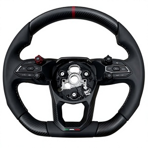 Volantes de Cuero con Fibra de Carbono LED para Lamborghini Urus Huracan Aventador LP610 LP580 LP700 LP720 LP750 - Product Image 1