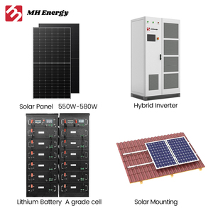 Tất cả trong một năng lượng mặt trời Hệ thống lưu trữ năng lượng Kit 500kw 300kw 200Kw 150kw 50kw 30Kw thương mại Off Grid lai năng lượng mặt trời hệ thống điện - Product Image 2