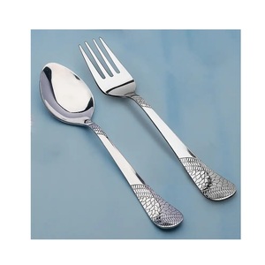 Couverts en acier inoxydable Argenterie De Luxe 304 Or Plaque Couteau Cuillère Et Fourchette Miroir Restaurant Dîner Cadeaux - Product Image 2