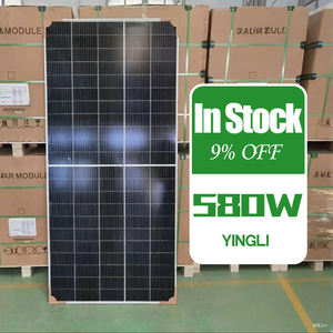 Yingli panel surya 595W 144 sel YLPmaxCF72 E/2 n jenis teknologi energi baru - Product Image 4