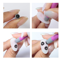 ZRKGEL 6 pièces ongles Stamper stylo ensemble échantillon gratuit vente chaude bricolage manucure imprimer différentes fleurs ongles Graffiti outil Nail Art Stamper