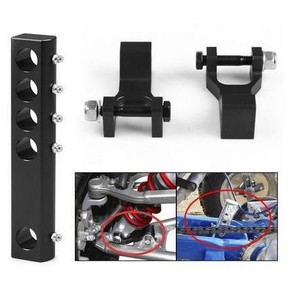 Kit de suspensión ajustable para Yamaha Banshee 350 YFZ350 1987-2008, de aluminio negro, para motocicleta todoterreno. - Product Image 1