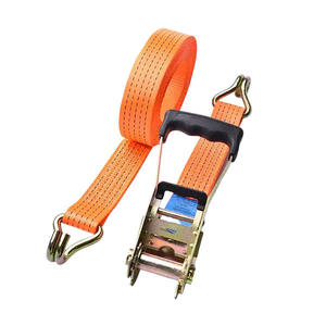 Heavy Duty Ratchet Tie Down Strap com Ganchos Carga Amarração Strap para Truck Trailer Load Securing - Product Image 2