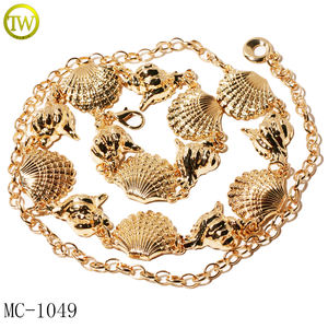 Nuevo estilo, hebilla de cinturón, cadena de cintura con pantalones cortos, cadena de cintura con borla ajustable a la moda para damas - Product Image 5