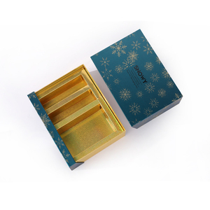 Caja de Joyería con Logotipo Personalizado, Laminación Brillante, Grabado en Relieve, para Anillos, Collares, Pendientes, Pulseras, Autoarmable, Magnético - Product Image 2