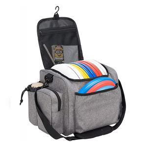 Échantillon gratuit Sac d'organisation avec deux poches latérales pour sac de transport pliable pour disque de golf Putter Pouch Accessoires de disc-golf - Product Image 5