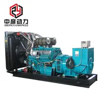 サイレントディーゼル発電機500kw/625kva材料エンジン不動産利用可能